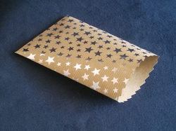 Dárkový papírový sáček - hvězdy