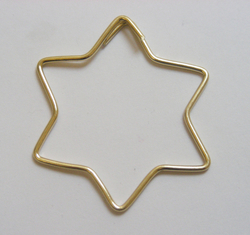 Drátěný tvar - hvězda