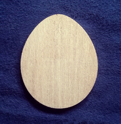 Dřevěný výřez - Vejce