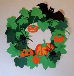 Věnec Haloween