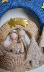 Věnec vánoční - Svatá rodina