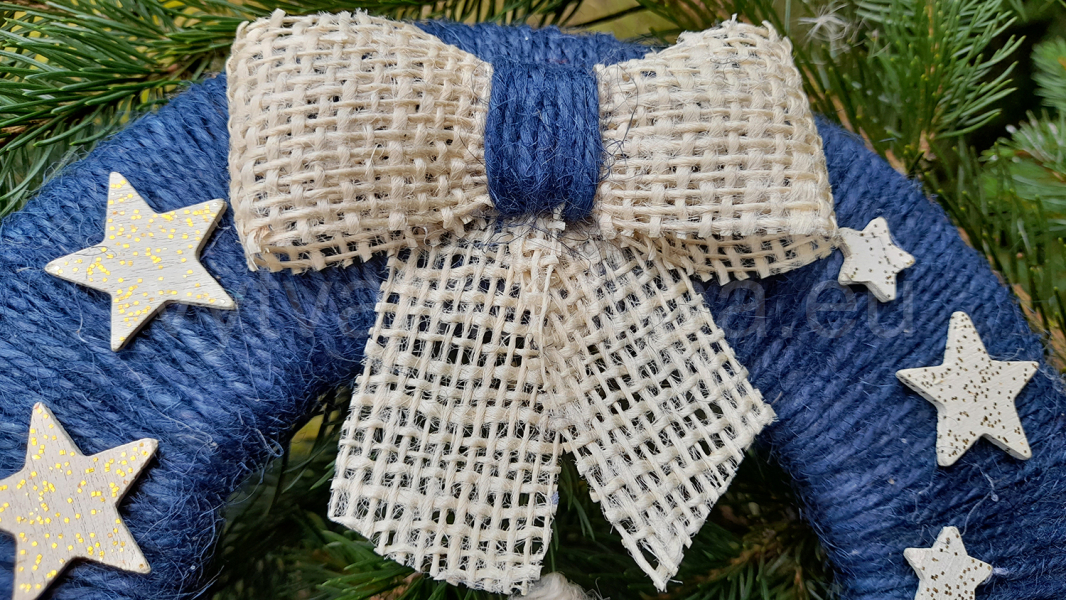 Věnec adventní s pomeranči - kopie