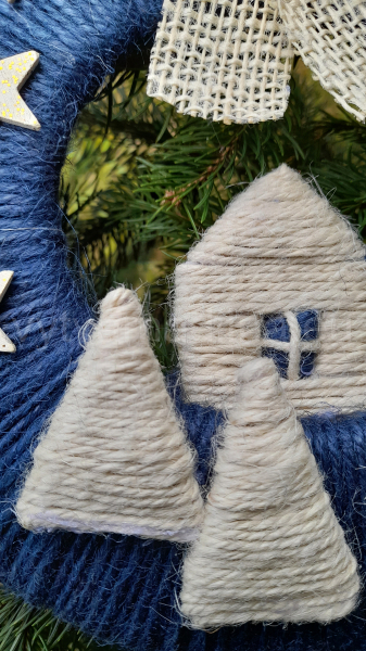 Věnec adventní s pomeranči - kopie